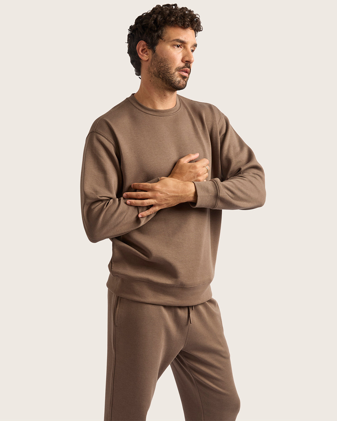 Men's Cuffed Sweat Pants - Oyster