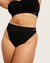 High Cut Full Briefs - Black