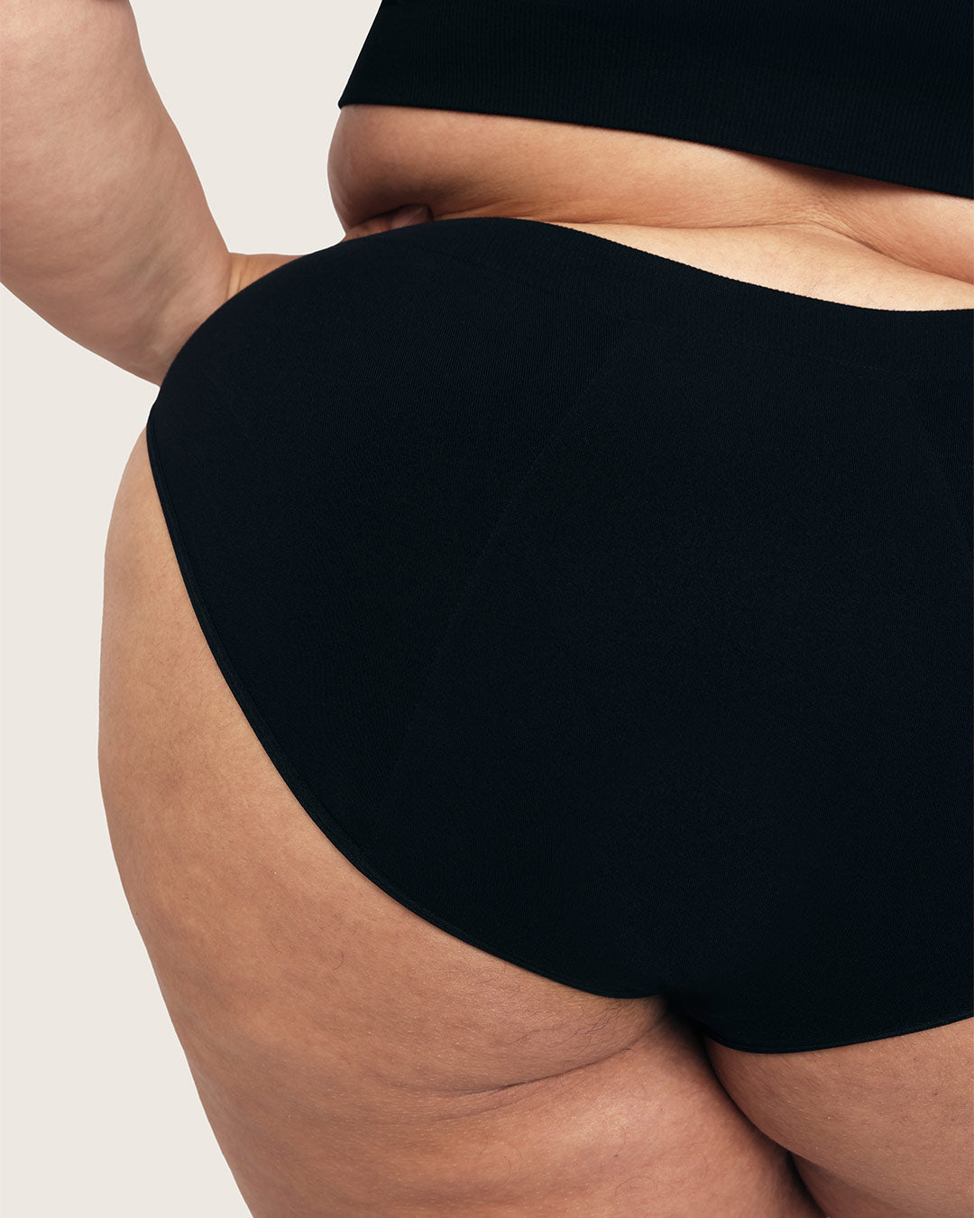 Period & Leak Proof - Classic Bikini - Moderate - Heavy - Black