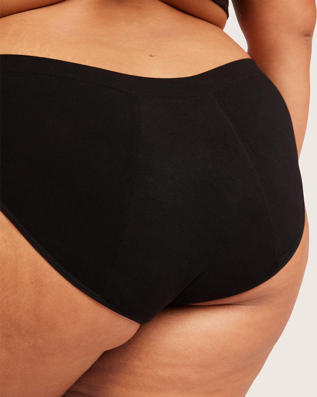 Period & Leak Proof - Classic Bikini - Moderate - Heavy - Black