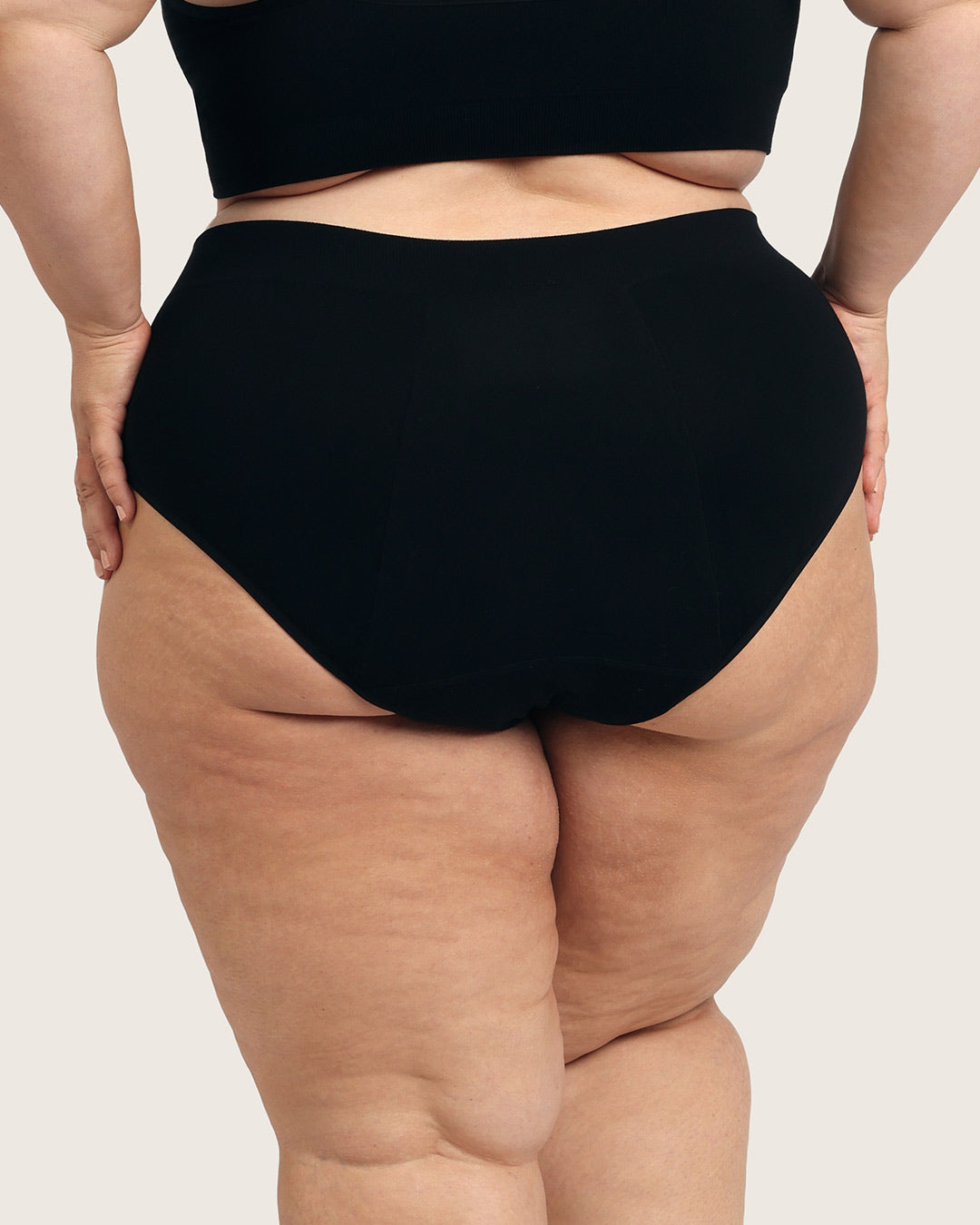 Period & Leak Proof - Full Briefs - Overnight - Black