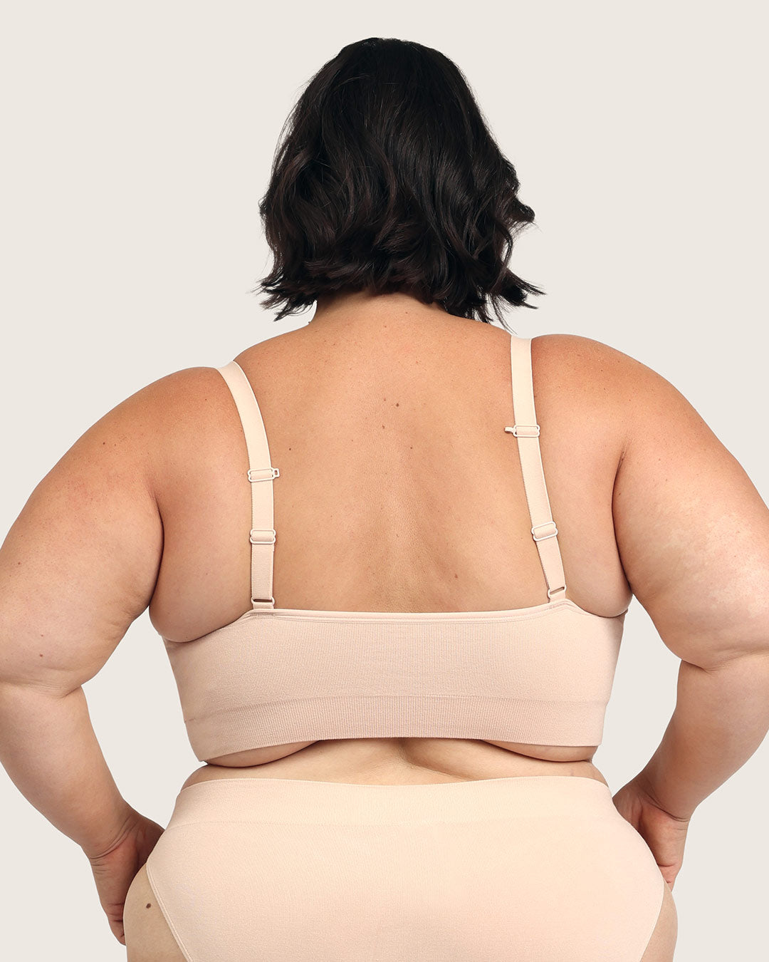 Wireless Full Bust T-Shirt Bra - Shell