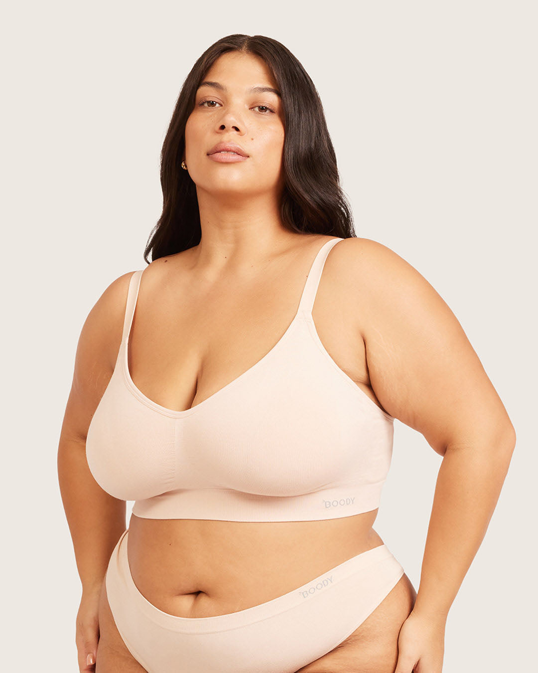Wireless Full Bust T-Shirt Bra - Shell