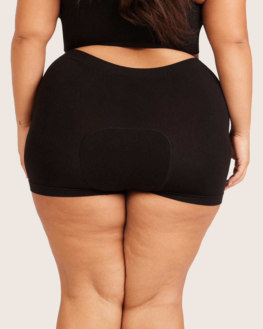 Period & Leak Proof - Undershorts 3" - Moderate - Black