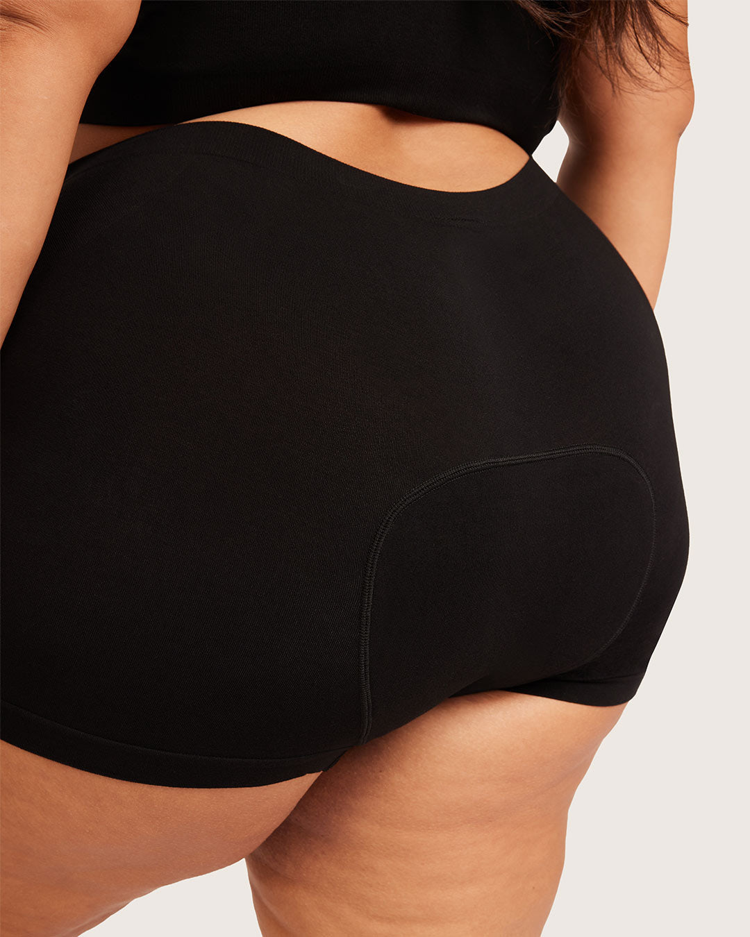 Period & Leak Proof - Undershorts 3" - Moderate - Black