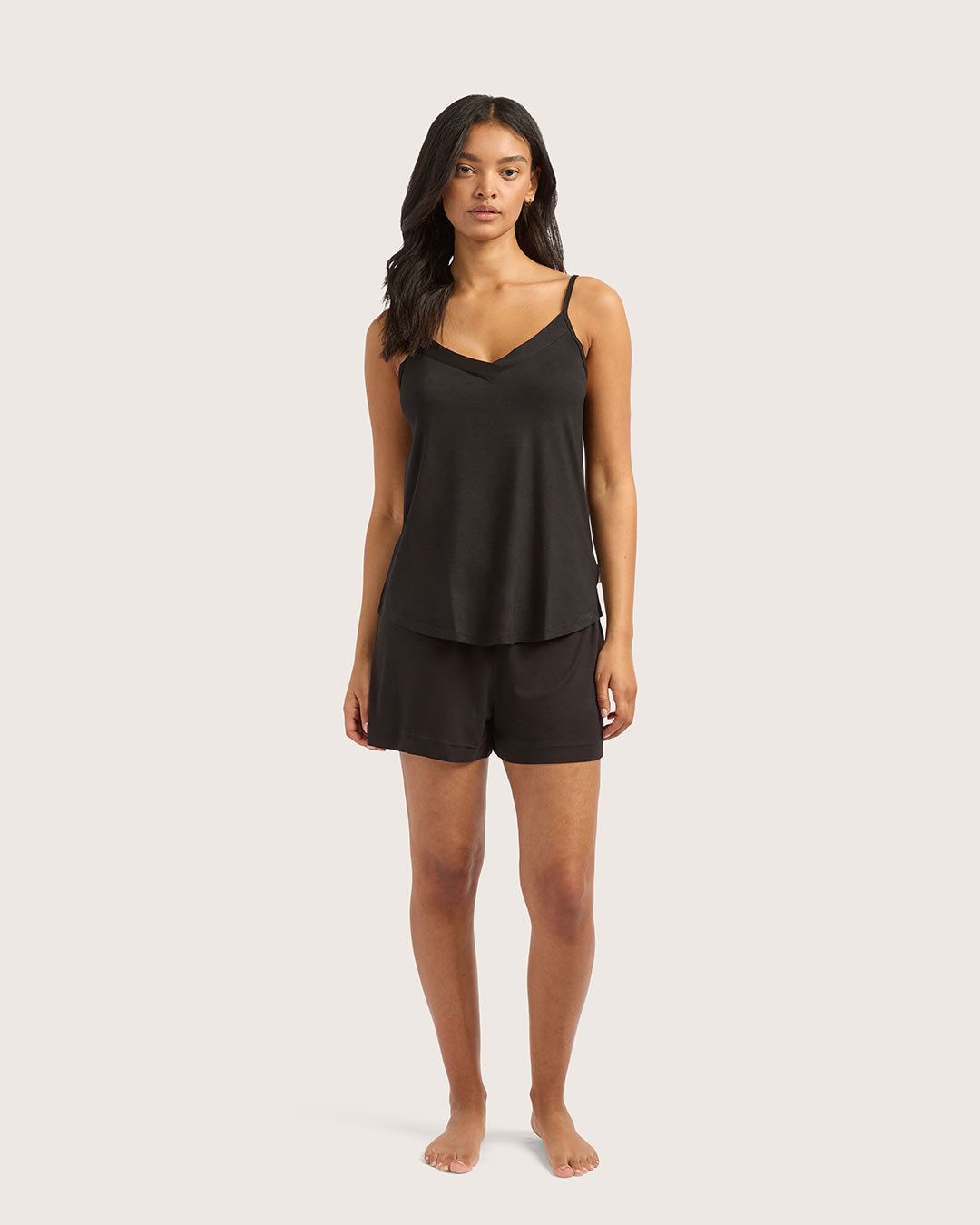 Goodnight Sleep Cami - Black