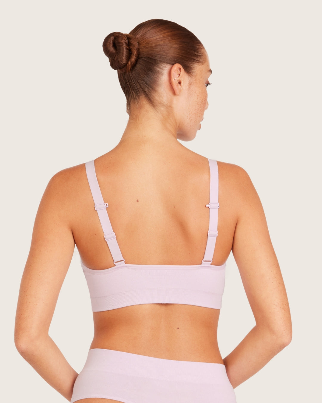 Wireless Full Bust T-Shirt Bra - Orchid