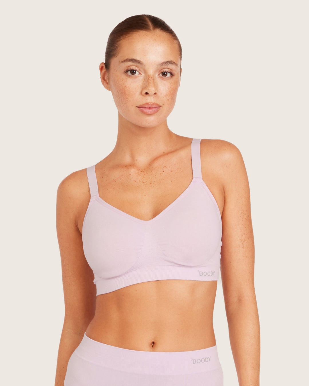 Wireless Full Bust T-Shirt Bra - Orchid
