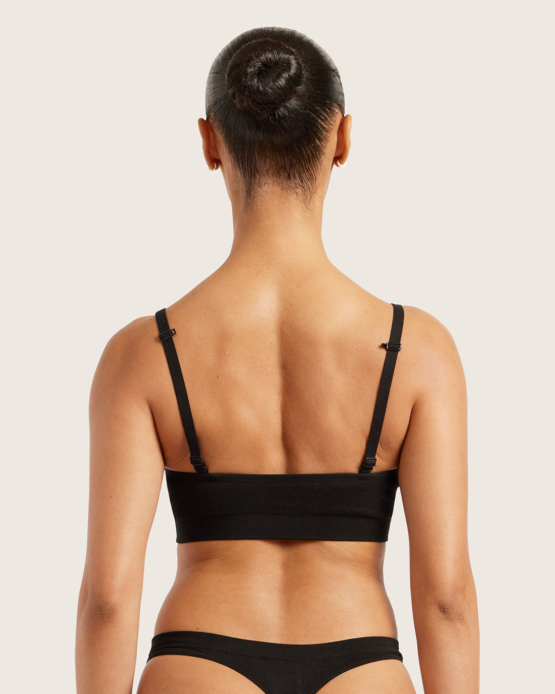 Wireless T-Shirt Bra - Black