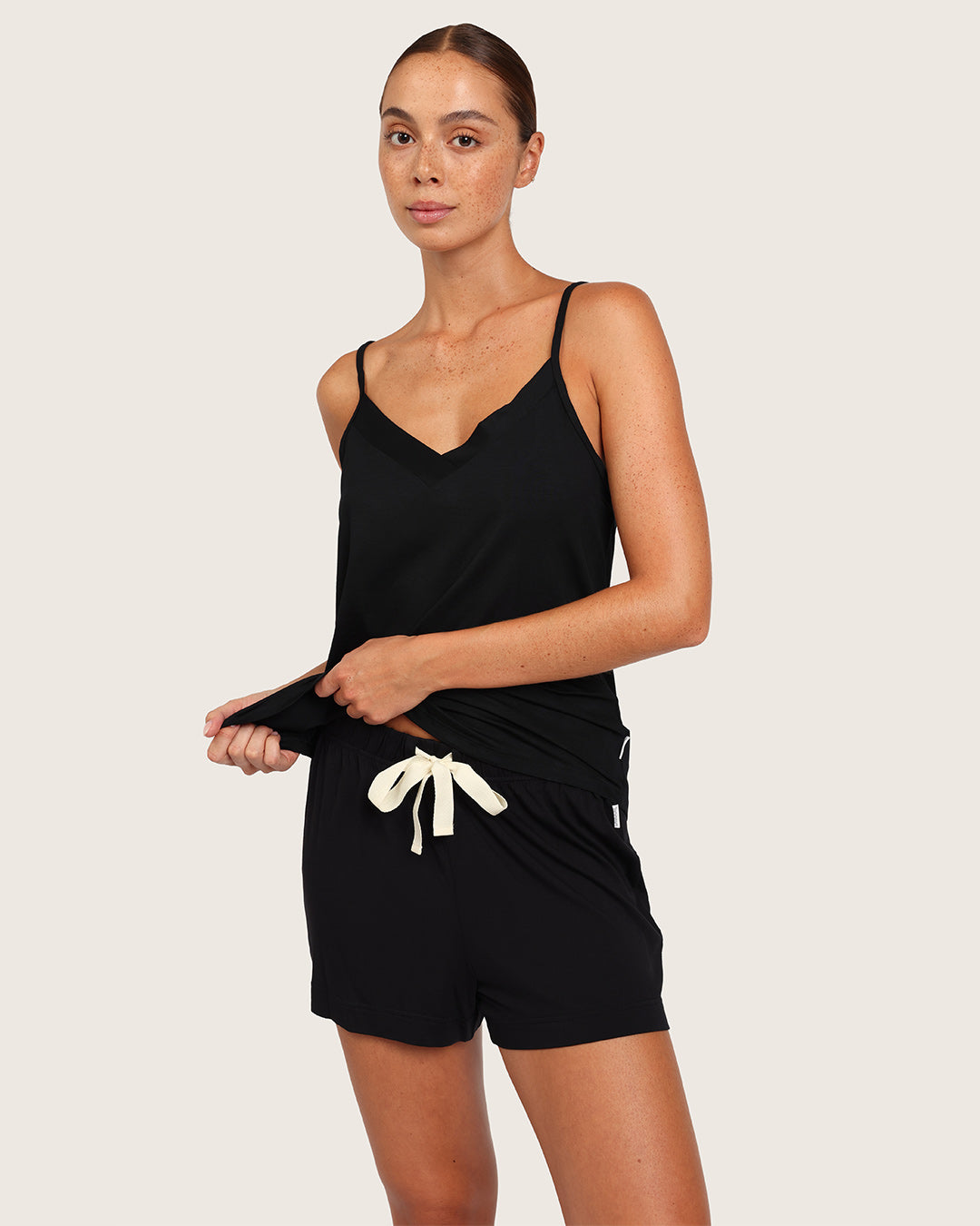 Goodnight Sleep Cami - Black