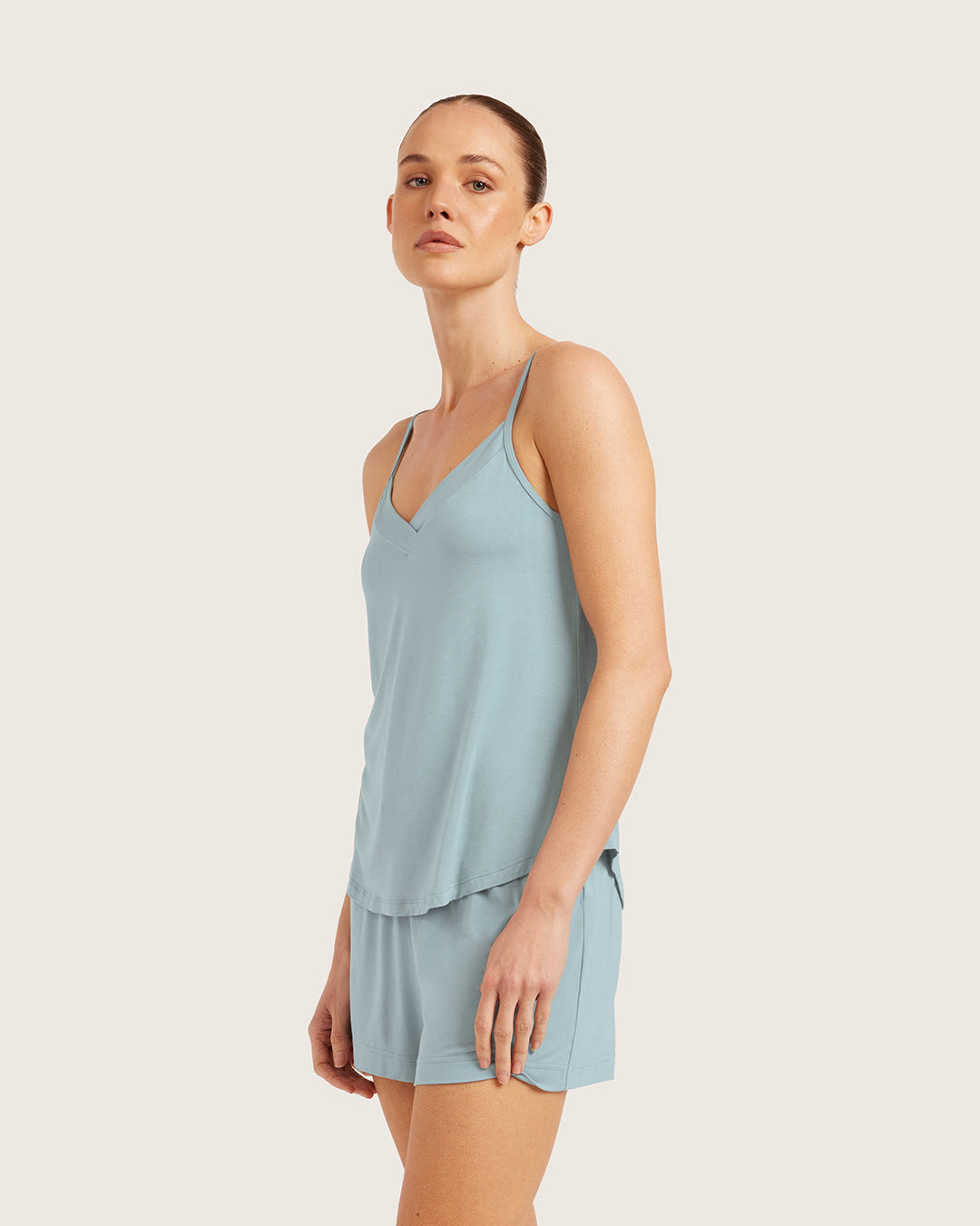 Goodnight Sleep Cami - Mineral Blue