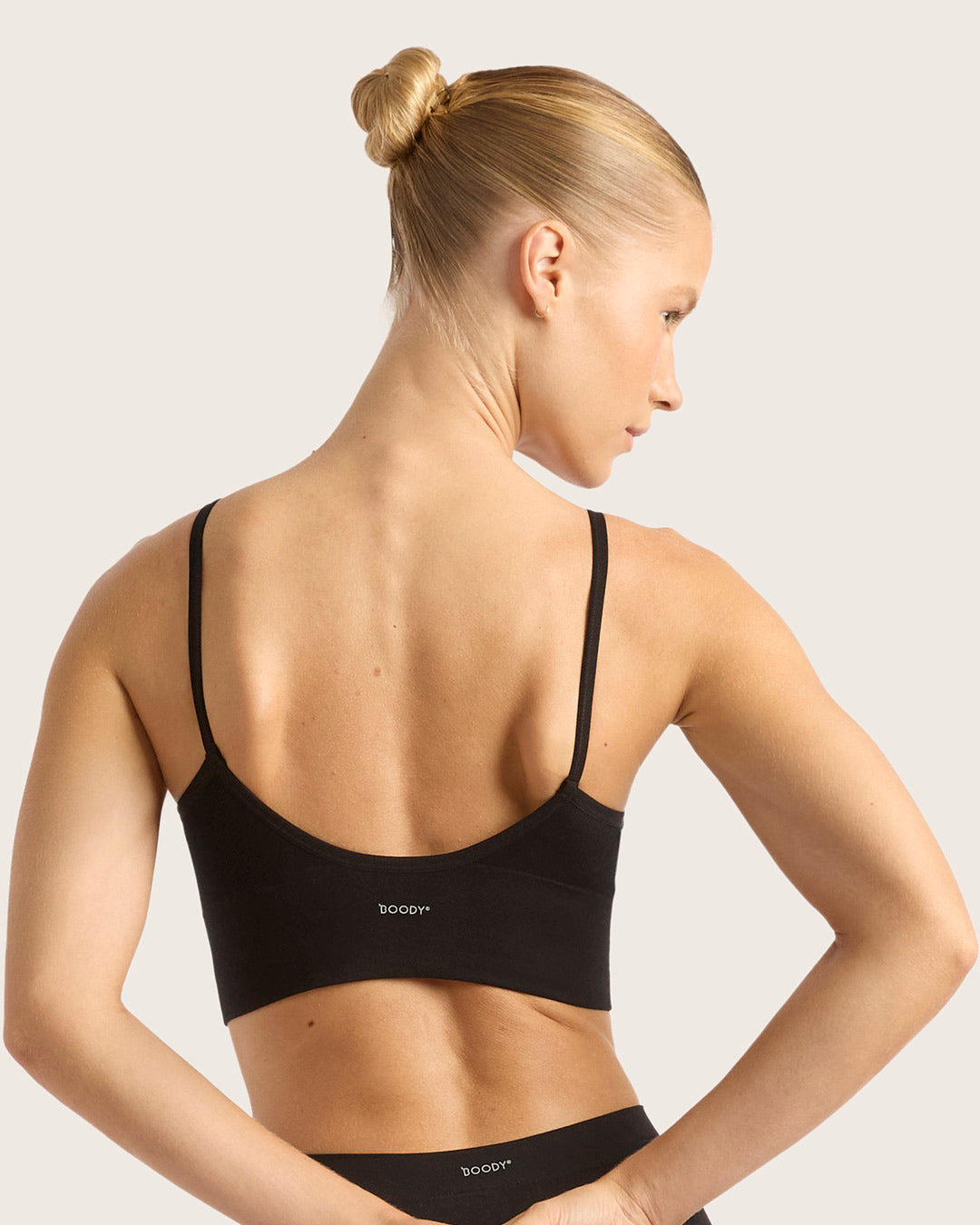 Lyolyte Ribbed Low Back Bralette