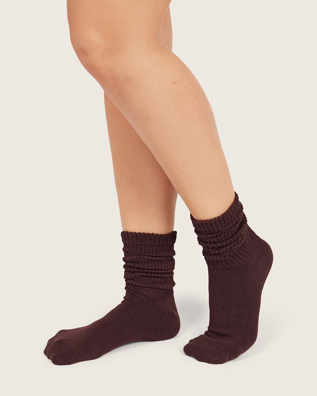Slouch Socks - Mulberry