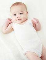 Baby Sleeveless Bodysuit Chalk - Boody Baby
